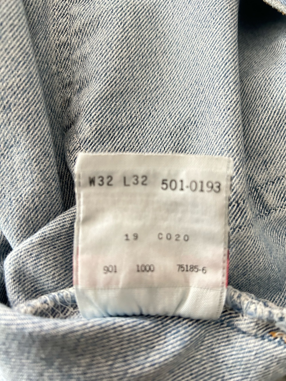 VINTAGE Levi's 501 Jeans sz 32 - Picture 10 of 10